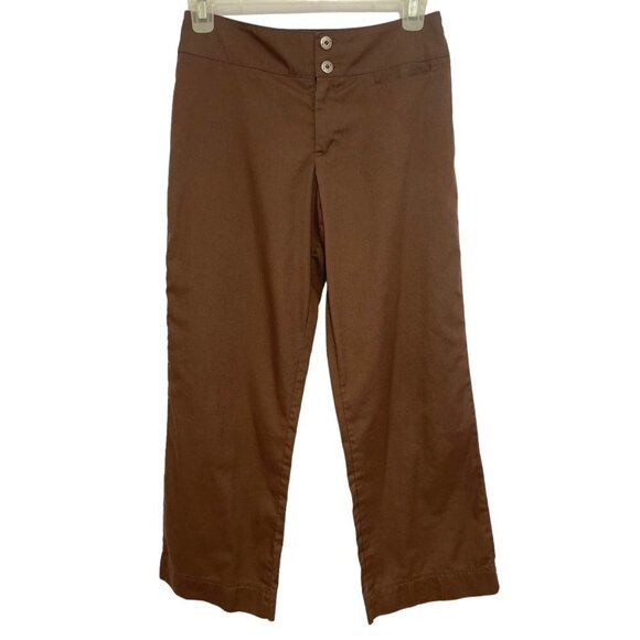 URBANE SCRUBS Women's Uniform Pants Size Small Chocolate Brown Pockets Nurse EUC - Picture 7 of 10
